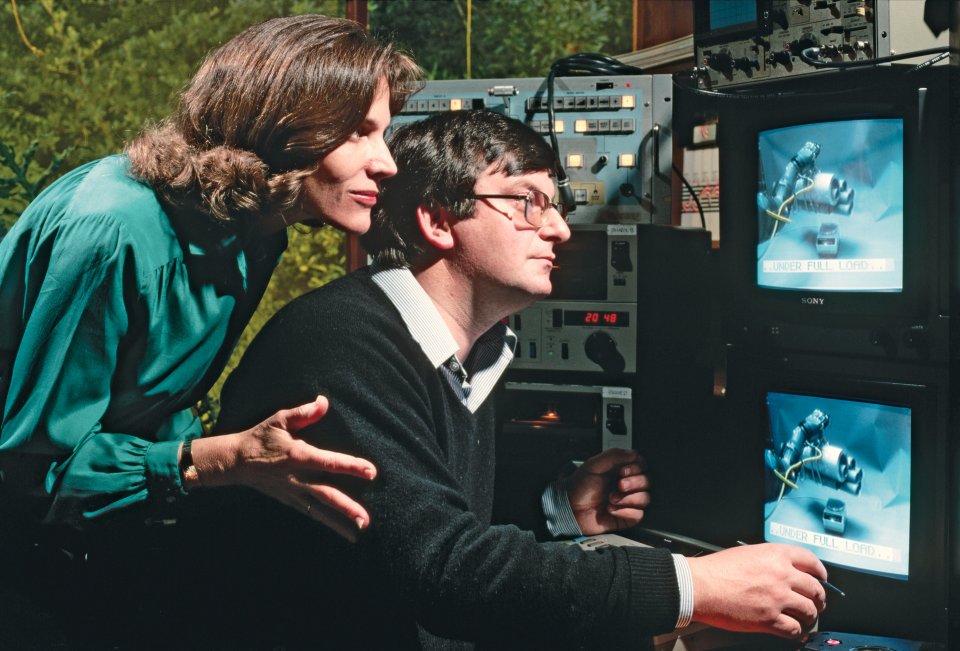 Sylvia Earle and Graham Hawkes