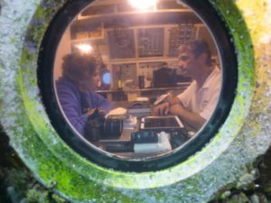 Sylvia Earle and Fabien Cousteau