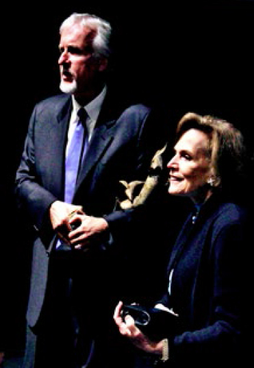 James Cameron and Sylvia