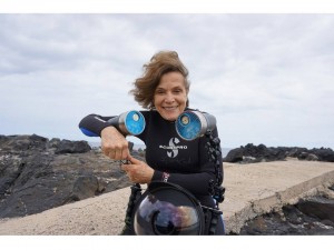 Sylvia Earle on Ascension Island © Dan Laffoley