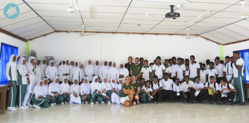 School Children of Thulaadhoo Baa atoll, Maldives. © ORP