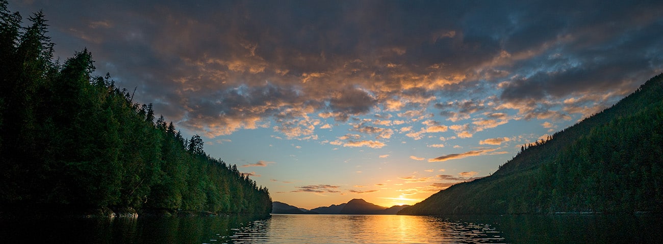 Sunset on the Salish Sea